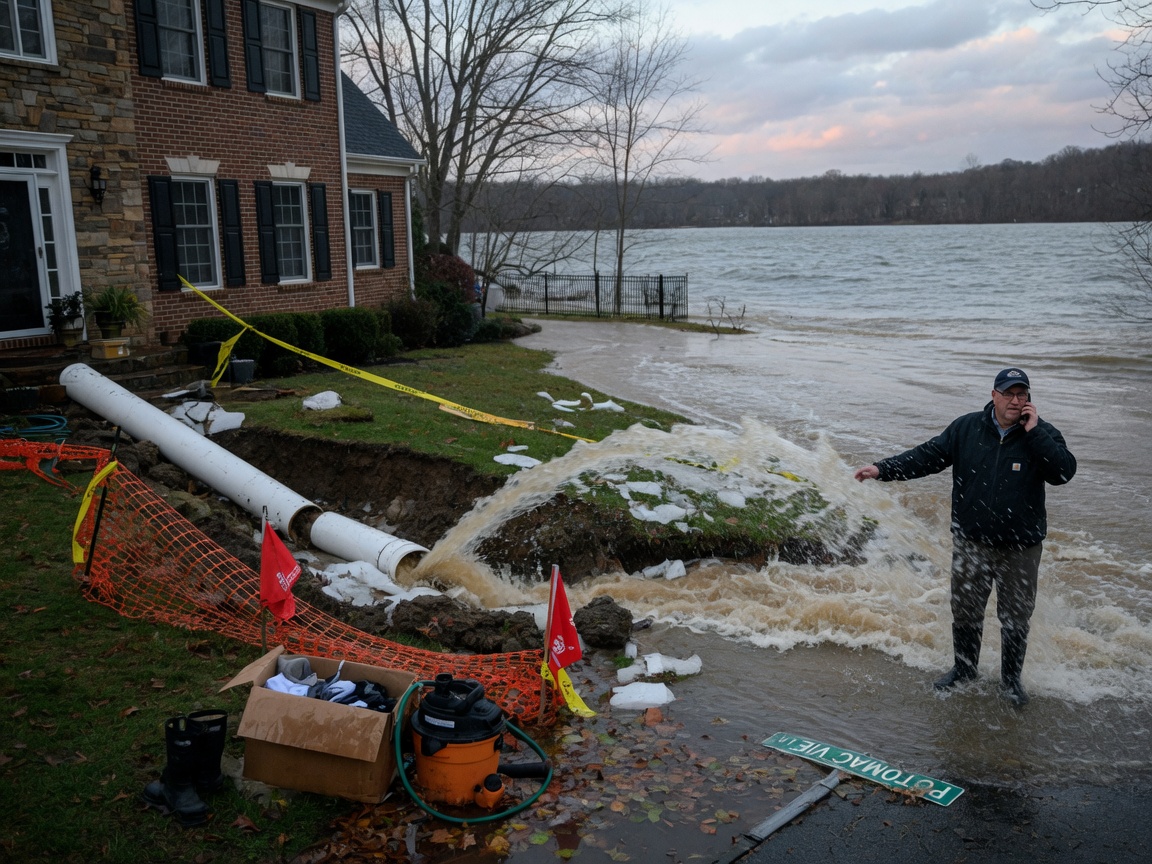 What to Do When a Pipe Bursts Near the Potomac in McLean