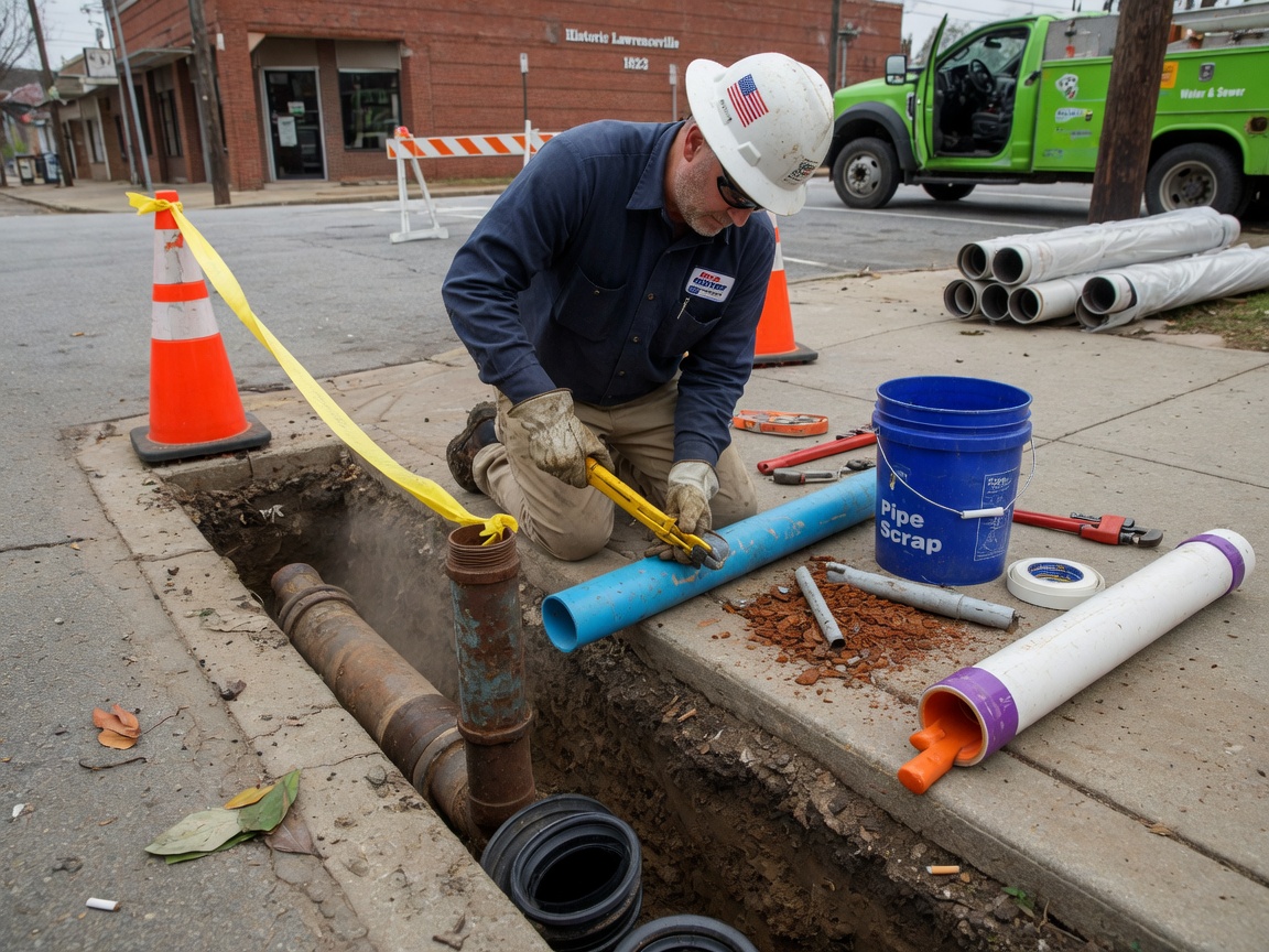 Pipe Replacement in Lawrenceville
