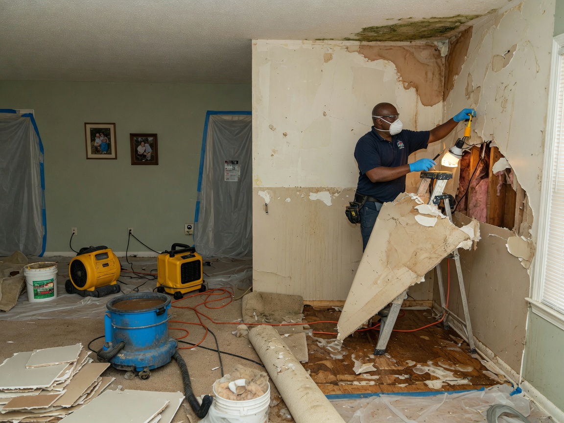 Water Damage Repair in Lawrenceville